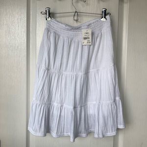Brand new CATO girls white skirt